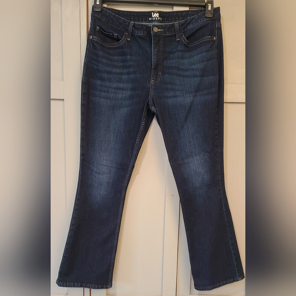 Riders by Lee Blue Flare Wide Leg Jeans